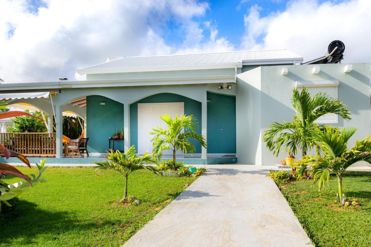 Villa L'Artist En Bord De Mer Avec Piscine Privee Sainte-Rose Luaran gambar