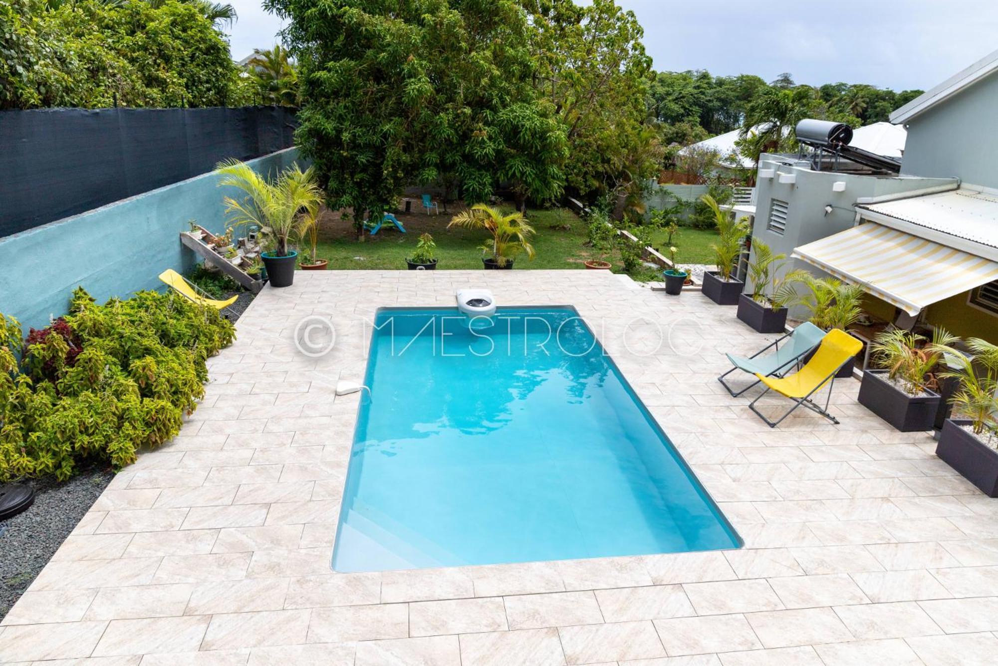 Villa L'Artist En Bord De Mer Avec Piscine Privee Sainte-Rose Luaran gambar